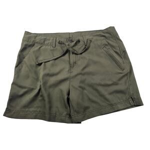 Falcon lake Magellan L green recycled poly zip pocket hiking drawstring waist